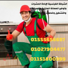 الشركة الفرنسية لمكافحة الحشرات وتوفير العمالة المنزلية 01027904